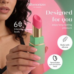 Womanizer - Beauty Клиторальный Стимулятор Зелёно-Розовый - Air