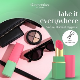 Womanizer - Beauty Clitoral Stimulator Green/Pink - Air