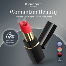 Womanizer - Beauty Clitoral Stimulator Black/Gold - Air