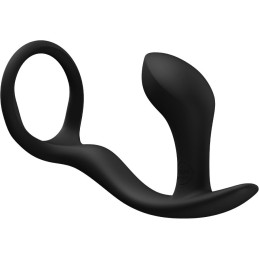 Fun Factory - Bootie Ring Cock Ring With Anal Plug Black - Cock