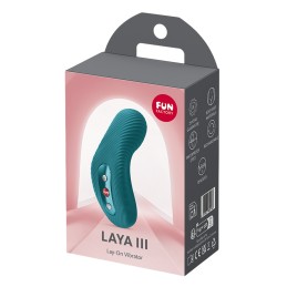 Fun Factory - Laya III Clitoral Vibrator Sage Green - Clitoral