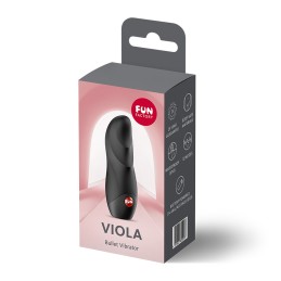 Fun Factory - Viola Bullet Vibrator Black - Bullet Vibrators &
