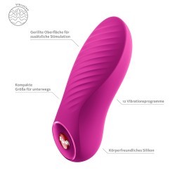 Fun Factory - Bijou Bullet Vibrator Magenta - Bullet Vibrators