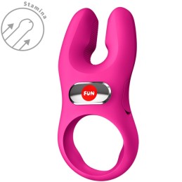 Fun Factory - NŌS Pro Vibrating Cock Ring Magenta - Cock Rings