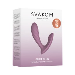SVAKOM - Erica Plus Kantav Pulseeriv Vibraator Roosa - Kantavad