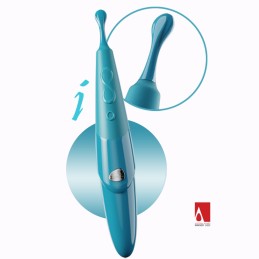 Zumio - i Spirotip Clitoral Stimulator Aqua - Vibrators