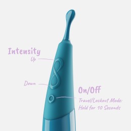 Zumio - i Spirotip Clitoral Stimulator Aqua - Vibrators