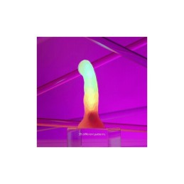 Love to Love - Sugar Bomb LED Dildo Roosa-Kollane - Dildod