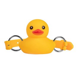 Rimba Bondage Play - Ducky Силиконовый Кляп Жёлтый - БДСМ