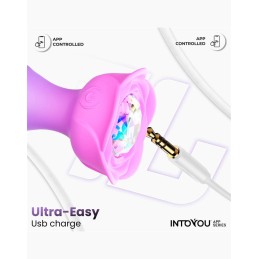 IY - Moxy App-Controlled 360° Rotating Butt Plug Lilac - ANAL PLAY