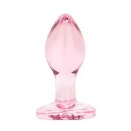Easytoys - Glass Anal Plug Pink - ANAL PLAY