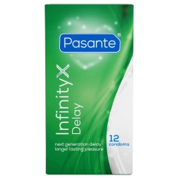 Pasante - Пролонгирующие презервативы Delay Infinity 12шт -