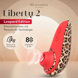 Womanizer Liberty 2 Õhkstimulaator Leopard Edition | Eros.ee