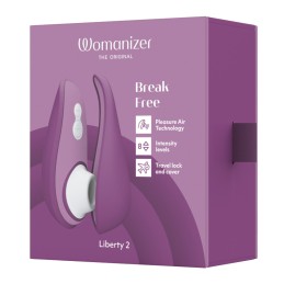Womanizer Liberty 2 Clitoral Stimulator Purple | Eros.ee