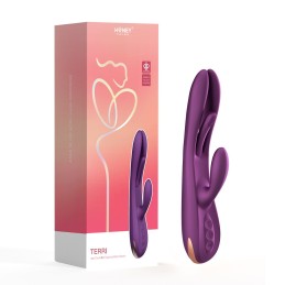 HoneyPlayBox - Terri Äpiga Juhitav Koputav Jänkuvibraator Lilla