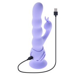 Evolved - Wiggly Bunny Wiggling Rabbit Vibrator Purple - Rabbit