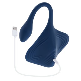 Gender X - Daily Grind Vibrating Grinding Pad With Plug Blue -