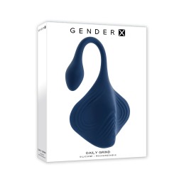 Gender X - Daily Grind Vibrating Grinding Pad With Plug Blue -