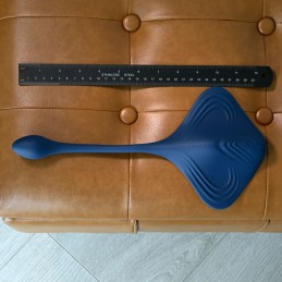 Gender X - Daily Grind Vibrating Grinding Pad With Plug Blue -