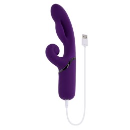 Evolved - Pleasure Puff Inflatable Rabbit Vibrator Purple -