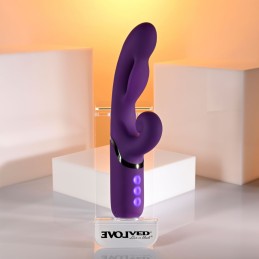 Evolved - Pleasure Puff Paisuv Jänkuvibraator Lilla -