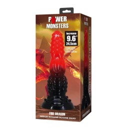 Power Monsters - Fire Dragon Фантазийный Фаллоимитатор 24,5 см
