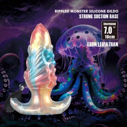 Power Monsters - Ebon Leviathan Надувная Фантазийная Анальная Пробка 18 см - АНАЛ
