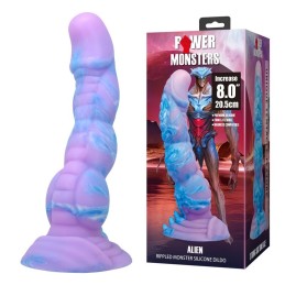 Power Monsters - Alien Инопланетный Фантазийный Дилдо 20,5 см - Дилдо