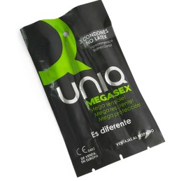 Uniq - Megasex Lateksivabad Tundlikud Kondoomid 3 tk - UUS ID