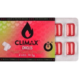 WUG Gum - Climax Functional Chewing Gum with Maca, Damiana and Ginseng 8 pcs - Erotic Drugstore