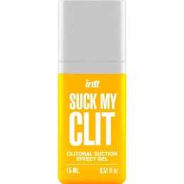 INTT - Suck My Clit Suction Effect Clitoral Gel Tropical Mango 15 ml - Erotic Drugstore