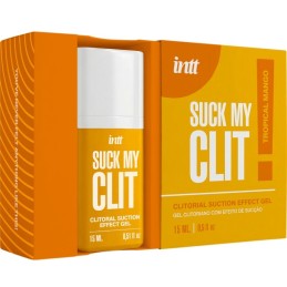 INTT - Suck My Clit Stimuleeriv Kliitorigeel Troopiline Mango 15 ml - Eros Seks Apteek