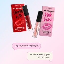 Eye Of Love - Matchmaker Crimson Kiss Feromoonidega Huuleläige Punane 8,5 ml - Feromoonid