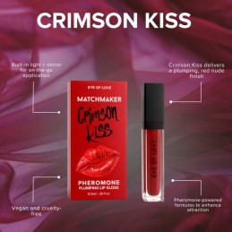 Eye Of Love - Matchmaker Crimson Kiss Блеск для Губ с Феромонами Красный 8,5 мл - Феромоны