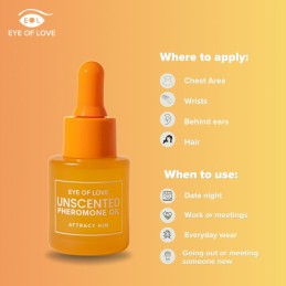 Eye Of Love - Classic Unscented Pheromone Oil for Women 20 ml - Pheromones