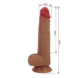 Pretty Love - Jovita Realistic Silicone Dildo with Suction Cup 19 cm - Dildos