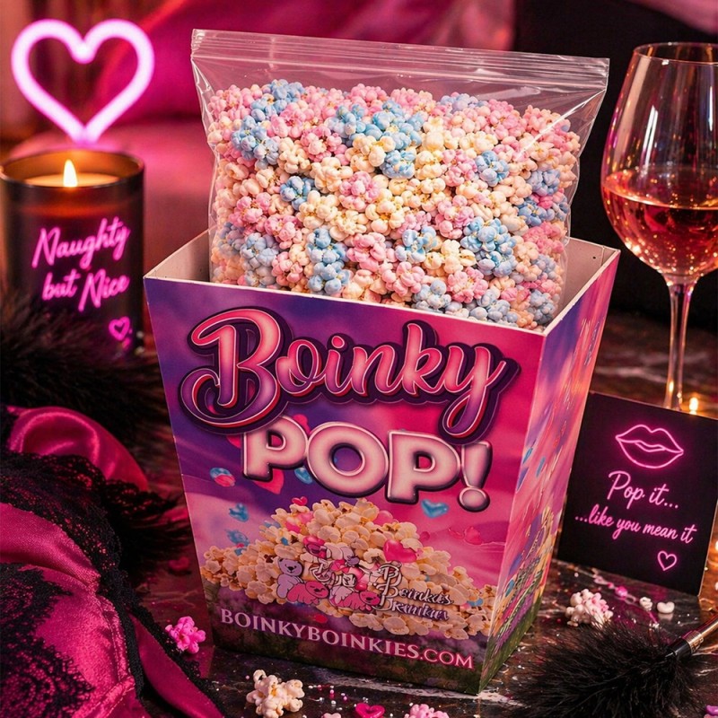 Boinky Boinkies - Boinky Pop! Обогащённый Попкорн - Игры 18+