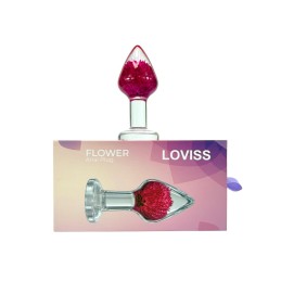 Loviss - Gomphrena Globosa Анальная Пробка Прозрачная - АНАЛ