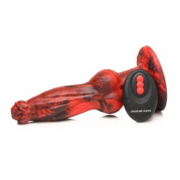 Creature Cocks - Hel-Wolf Thrusting & Vibrating Dildo With Remote Control 22 cm - Vibrators