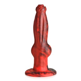 Creature Cocks - Hel-Wolf Толкающий И Вибрирующий Дилдо С Пультом 22 см - Вибраторы