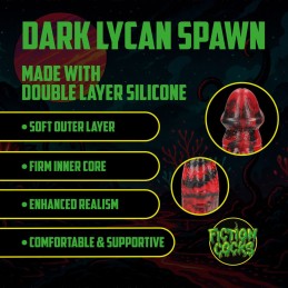 Fiction Cocks - Dark Lycan Spawn Silicone Fantasy Dildo 23 cm - Fantasy Dildos
