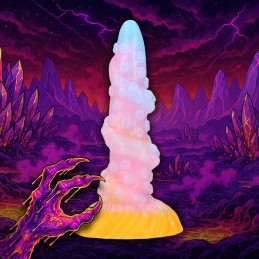 Fiction Cocks - Rainbow Kraken Fantasy Dildo & Butt Plug 17.5 cm - ANAL PLAY