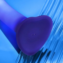 Strap-On-Me - Helendav LED Painduv Dildo Lilla M Suurus - Dildod