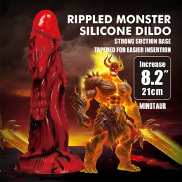 Power Monsters - Minotaur Фантазийный Дилдо 21 см - Фантазийные Дилдо