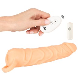 Nature Skin - 2in1 RC Penis Extension and Masturbator - Masturbators