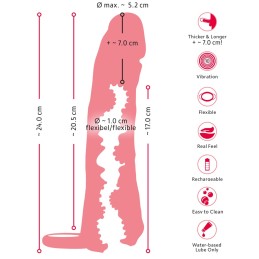 Nature Skin - 2in1 RC Penis Extension and Masturbator - Masturbators