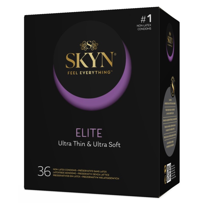 SKYN - Elite Ultra-Thin Latex-Free Condoms 36 pcs - Safe Sex