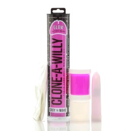 CLONE A WILLY KIT - GLOW-IN-THE-DARK DILDO