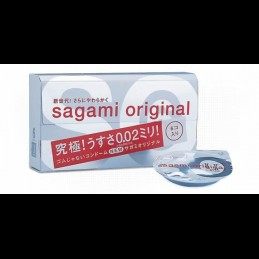SAGAMI ORIGINAL 0.02 NON-LATEX CONDOMS 2 PCS