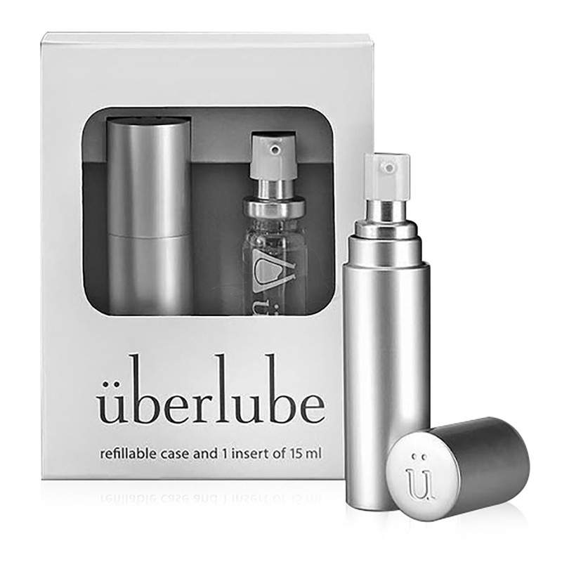 ÜBERLUBE - SILICONE BASED PREMIUM LUBRICANT TRAVEL CASE 15 ML ÜBERLUBE - SILICONE BASED PREMIUM LUBRICANT TRAVEL CASE 15 ML